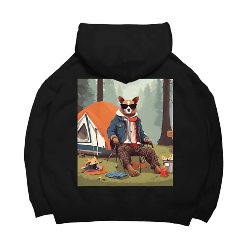 ベテランキャンパー犬 Big Hoodie