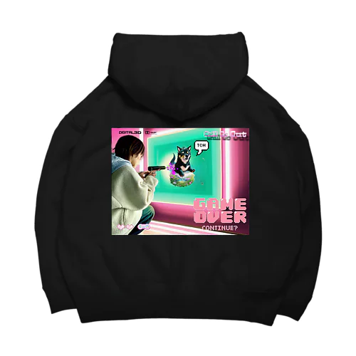 マメ柴チルちゃん　レトロゲーム Big Hoodie