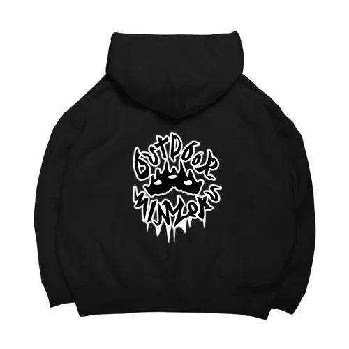 アウトドア民族ロゴ Big Hoodie