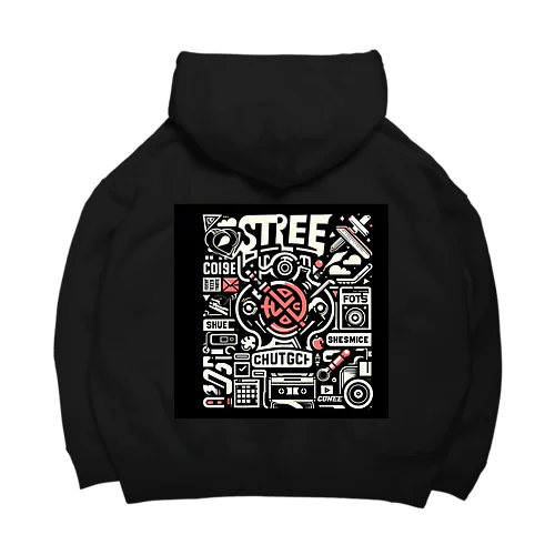 street-α Big Hoodie