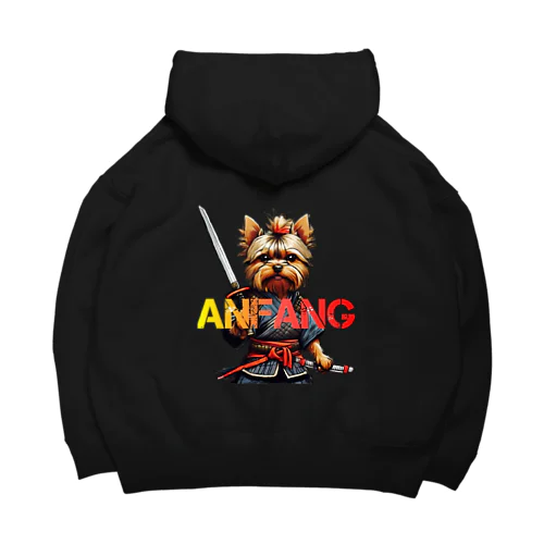 ANFANG SAMURAI YORKIE ビッグシルエットパーカー