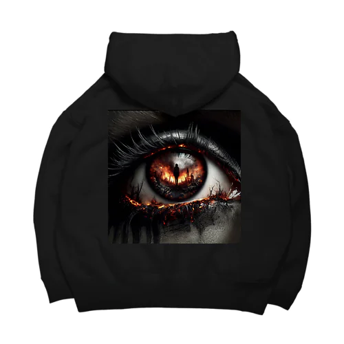 eyes that see death Big Hoodie