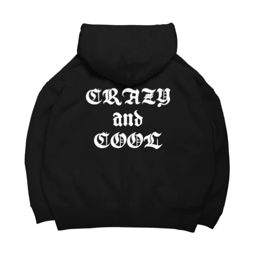 Crazy and cool ビッグシルエットパーカー