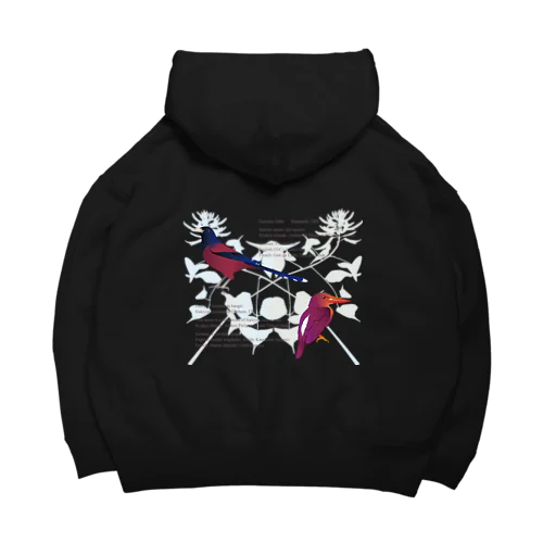 琉球の鮮やかな鳥たち Big Hoodie