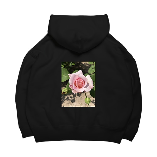 ピンクの薔薇ちゃん Big Hoodie