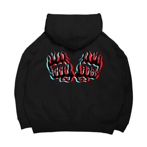 ChRiSUMA FIRE FISTS  Big Hoodie