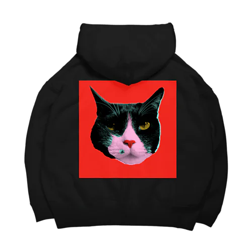 人の家の猫 Big Hoodie