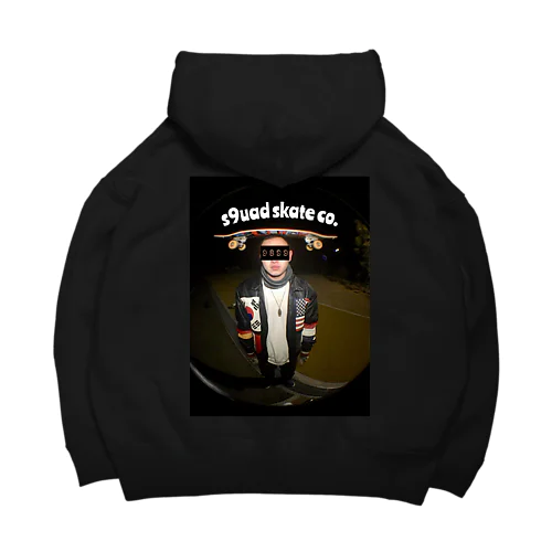 s9uad original hoodie TSUZU ビッグシルエットパーカー