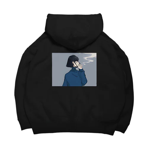 黒髪ボブちゃん Big Hoodie