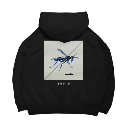 アシナガバチ Big Hoodie