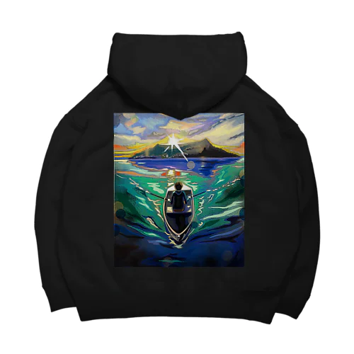 boat by Kota Hirakawa Big Hoodie