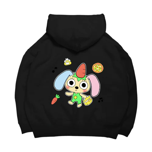 うさぎのうーちゃん(ピクニック) Big Hoodie