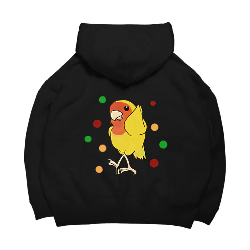 コザクラインコ（ダンシング・アフリカンバージョン） Big Hoodie