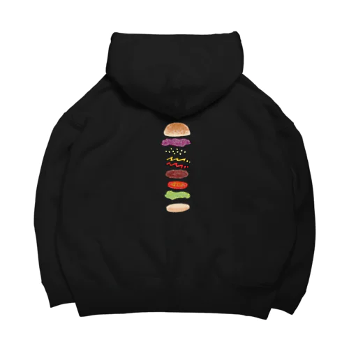 ハンバーガー Big Hoodie