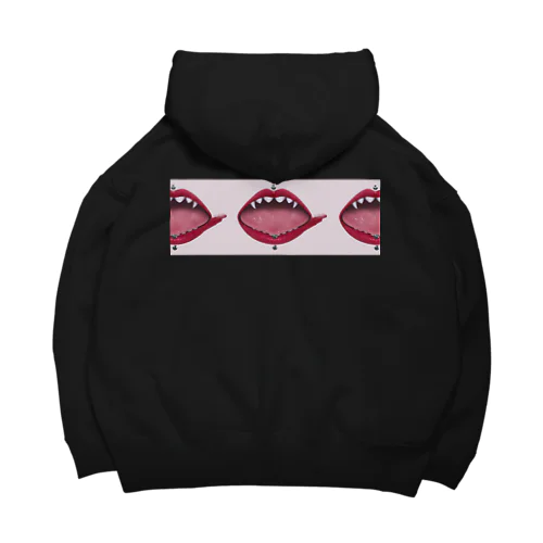 plum lip Big Hoodie