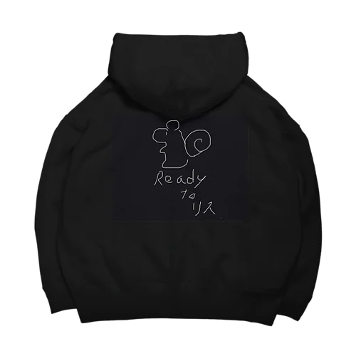 Ready to リス Big Hoodie