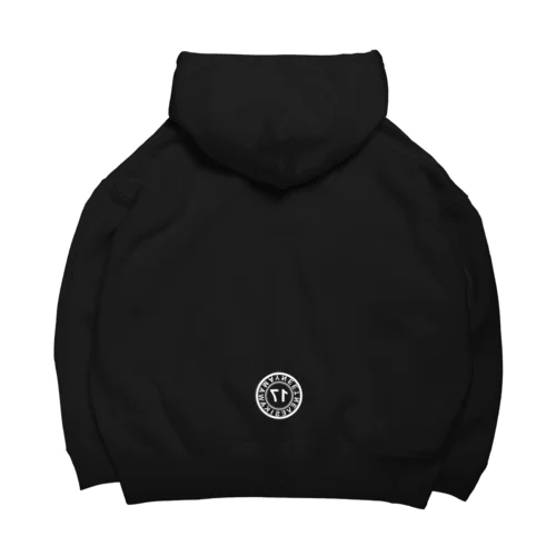 ロゴ（白） Big Hoodie