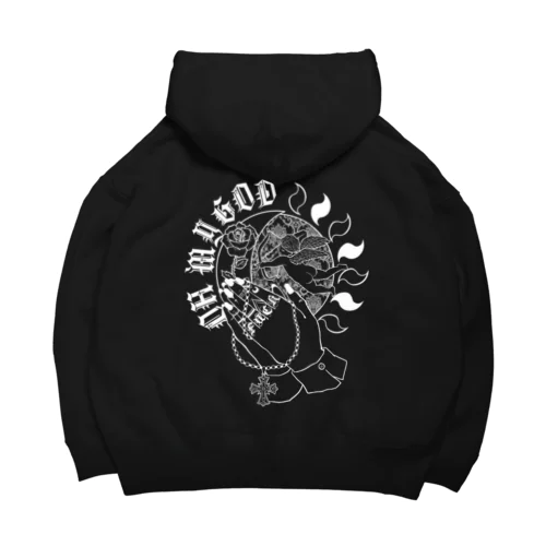 OMGバックプリントonly Big Hoodie