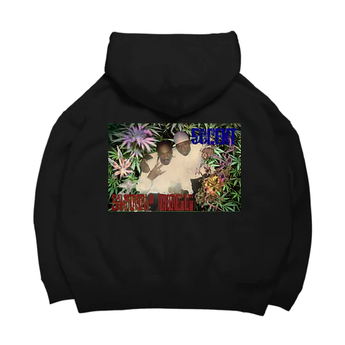 Kush hoodie ビッグシルエットパーカー