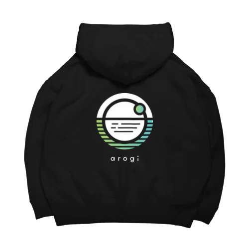 arogi　王道スタッフパーカー Big Hoodie