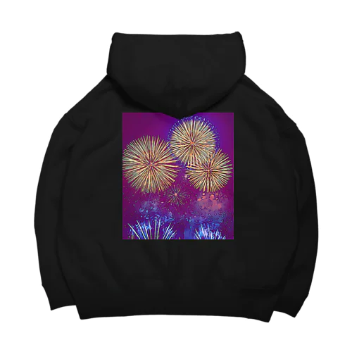 花火シリーズ Big Hoodie