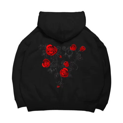 お花なホネ Big Hoodie