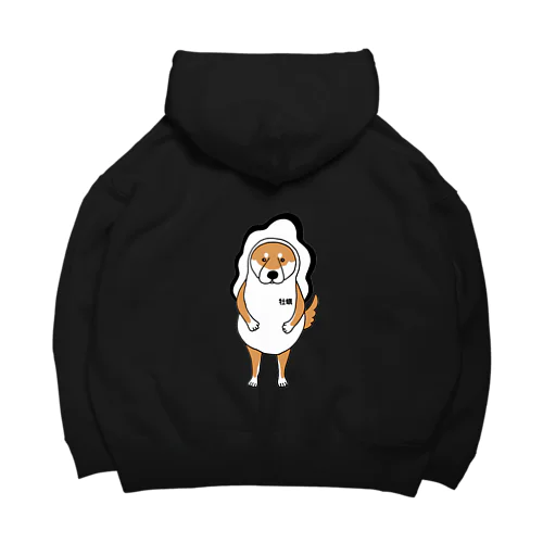 牡蠣ぐるみわんこのふく Big Hoodie