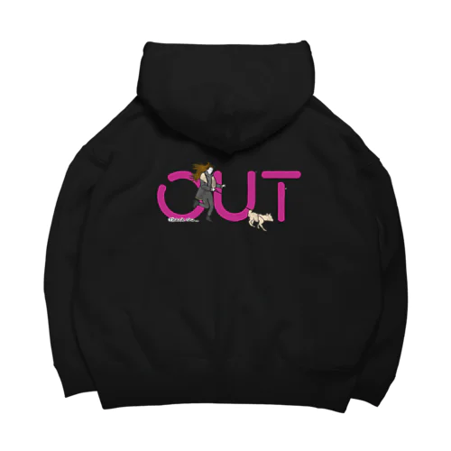 OUT x Wonderful day! Big Hoodie