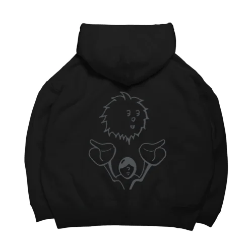 パサラン灰　降臨 Big Hoodie