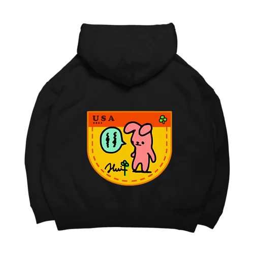 ＢＩＧポケットＵＳＡ（うさ） Big Hoodie