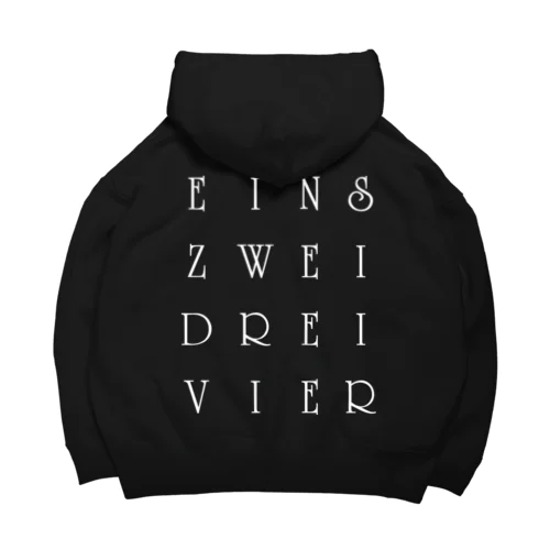 90年代V系インスパイアグッズ・・・eins zwei drei vier・・・† Big Hoodie