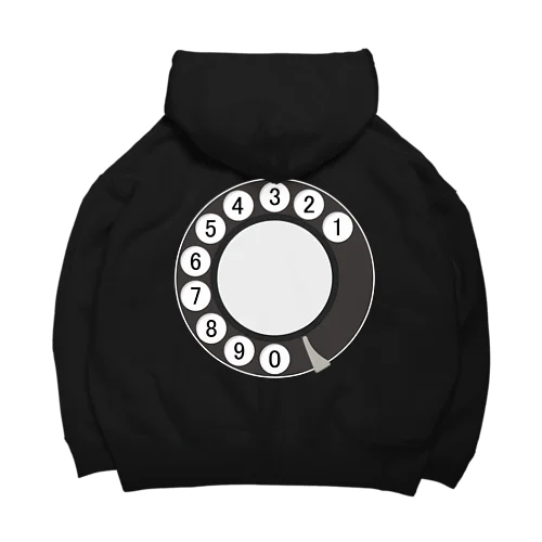 黒電話 Big Hoodie