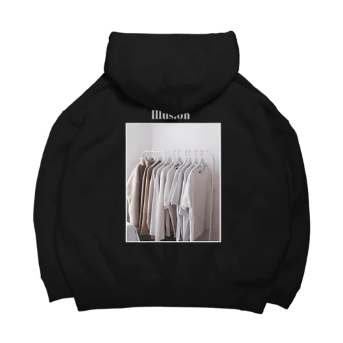 Foxact【服 x illusion】...両面 Big Hoodie