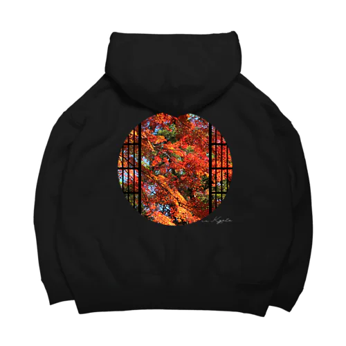 丸窓から紅葉 Big Hoodie