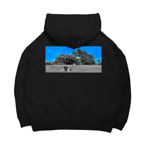 Photo Hoodie ビッグシルエットパーカー