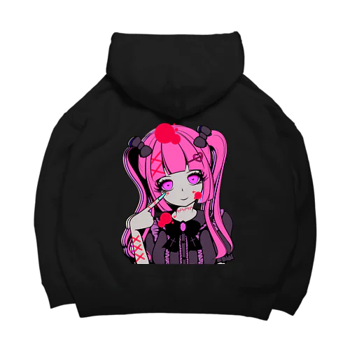 闇ツインテちゃん Big Hoodie