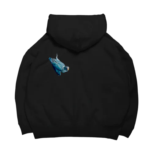 ボタンインコのラムネぶら下がり Big Hoodie