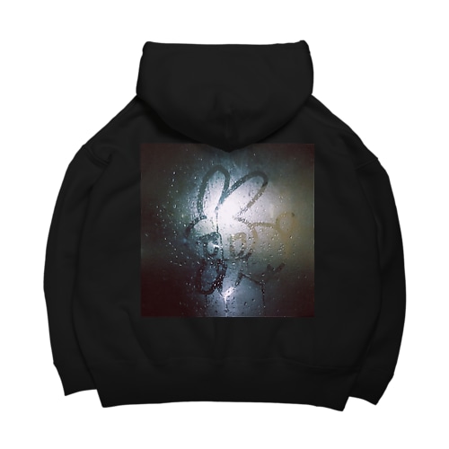 結露うさぎ Big Hoodie