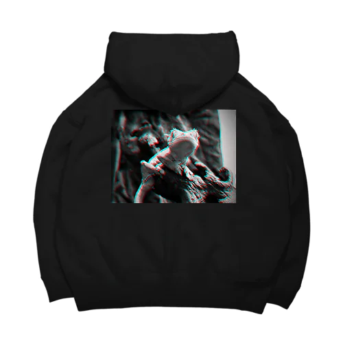 Crested Gecko anaglyph Big Hoodie