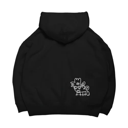 農園名なし: あははは農園恥じらいグッズ Big Hoodie