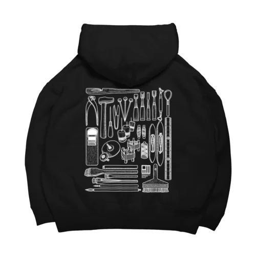 品川職人組（白） Big Hoodie