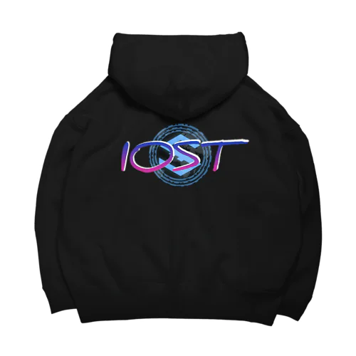 IOST（バックプリントシリーズ）【ホッパーデザイン】 ビッグシルエットパーカー