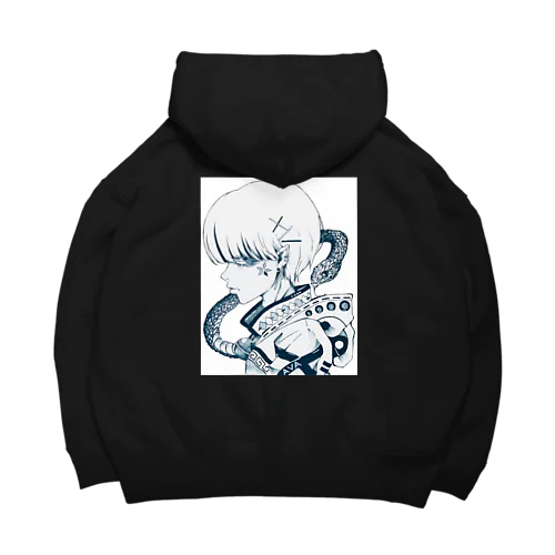 無染蛇道 Big Hoodie