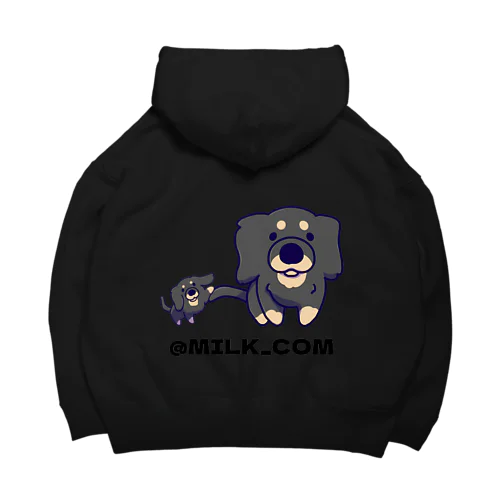 いぬさんパーカー Big Hoodie