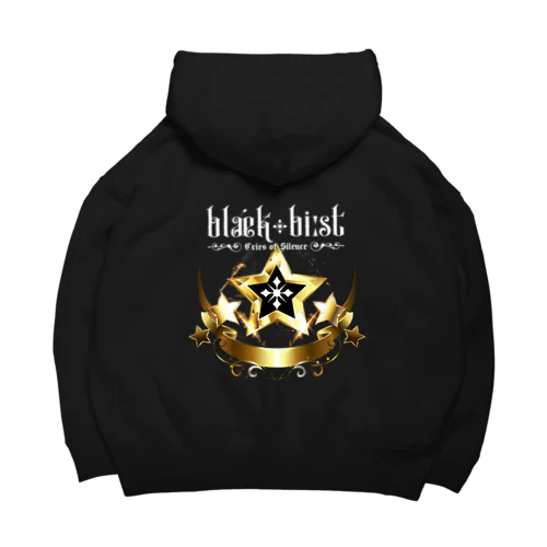 blackbeast star logo 루즈핏 후디