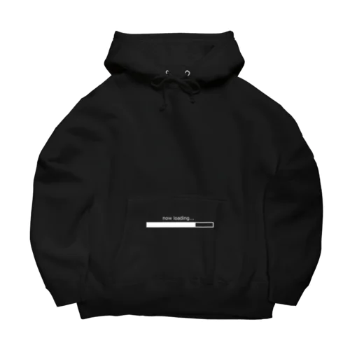 now loading...(白文字) Big Hoodie