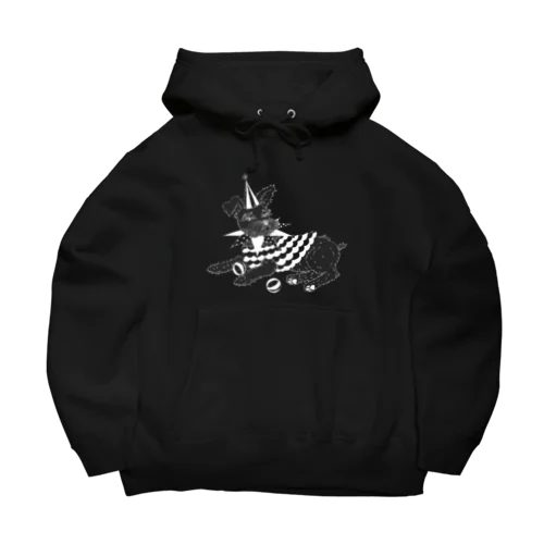 clown schnauzer(ダークカラー) Big Hoodie