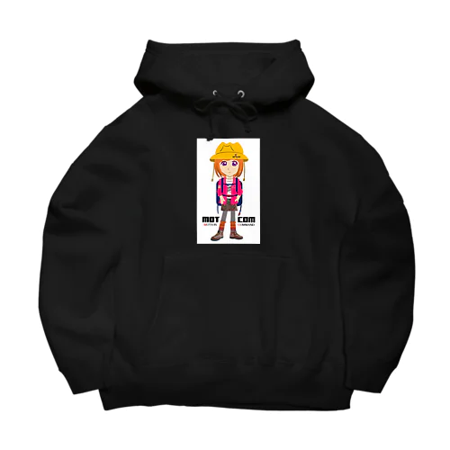 「山ガール」Mountaingirls Big Hoodie