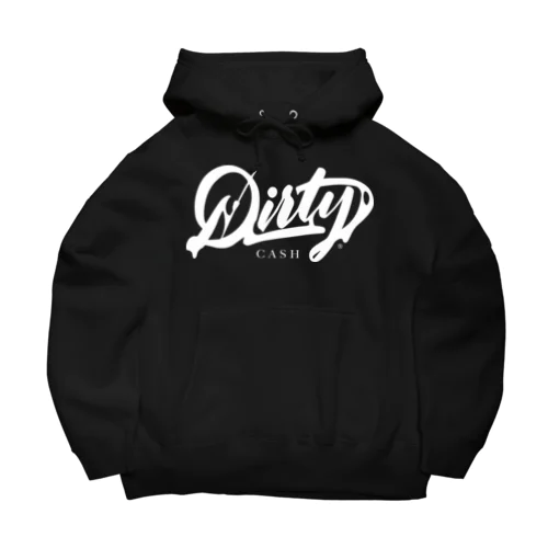 Dirty Cash (White) Big Hoodie