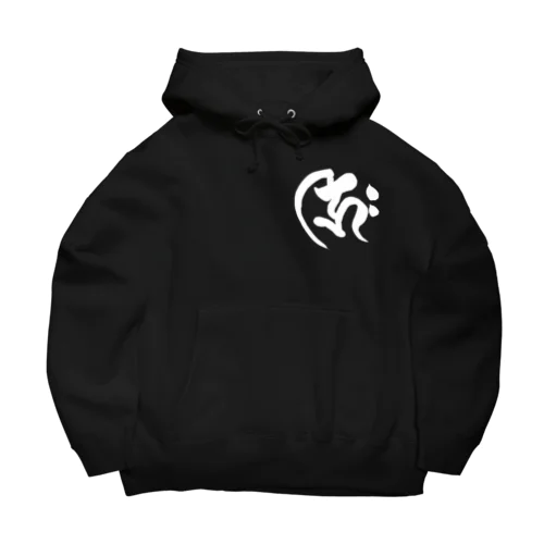 胸に梵字＋如意輪観音様を背負う形 Big Hoodie